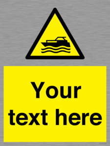 Custom Warning motorised watercraft